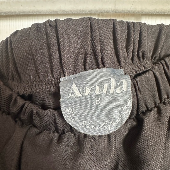 Black Ruffle Skort - Picture 2 of 3